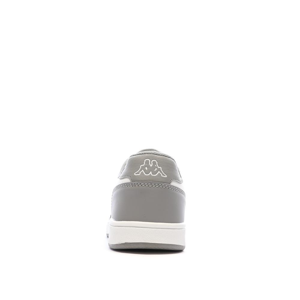 Zapatillas Kappa Malone con cordones para niño, blanco/gris 3/7