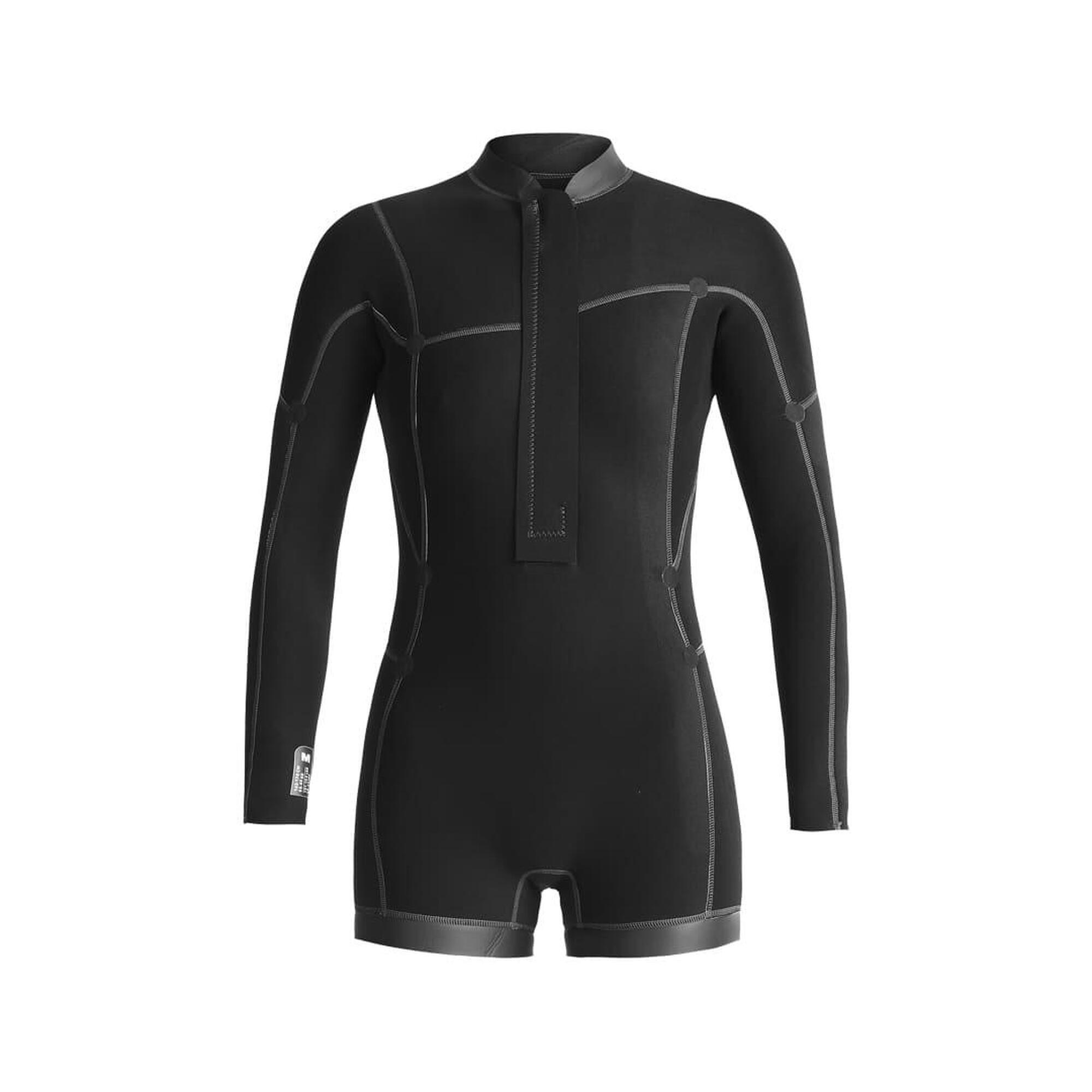 Meta W Ls 2/2Mm Fz Shorty Néoprène Femme