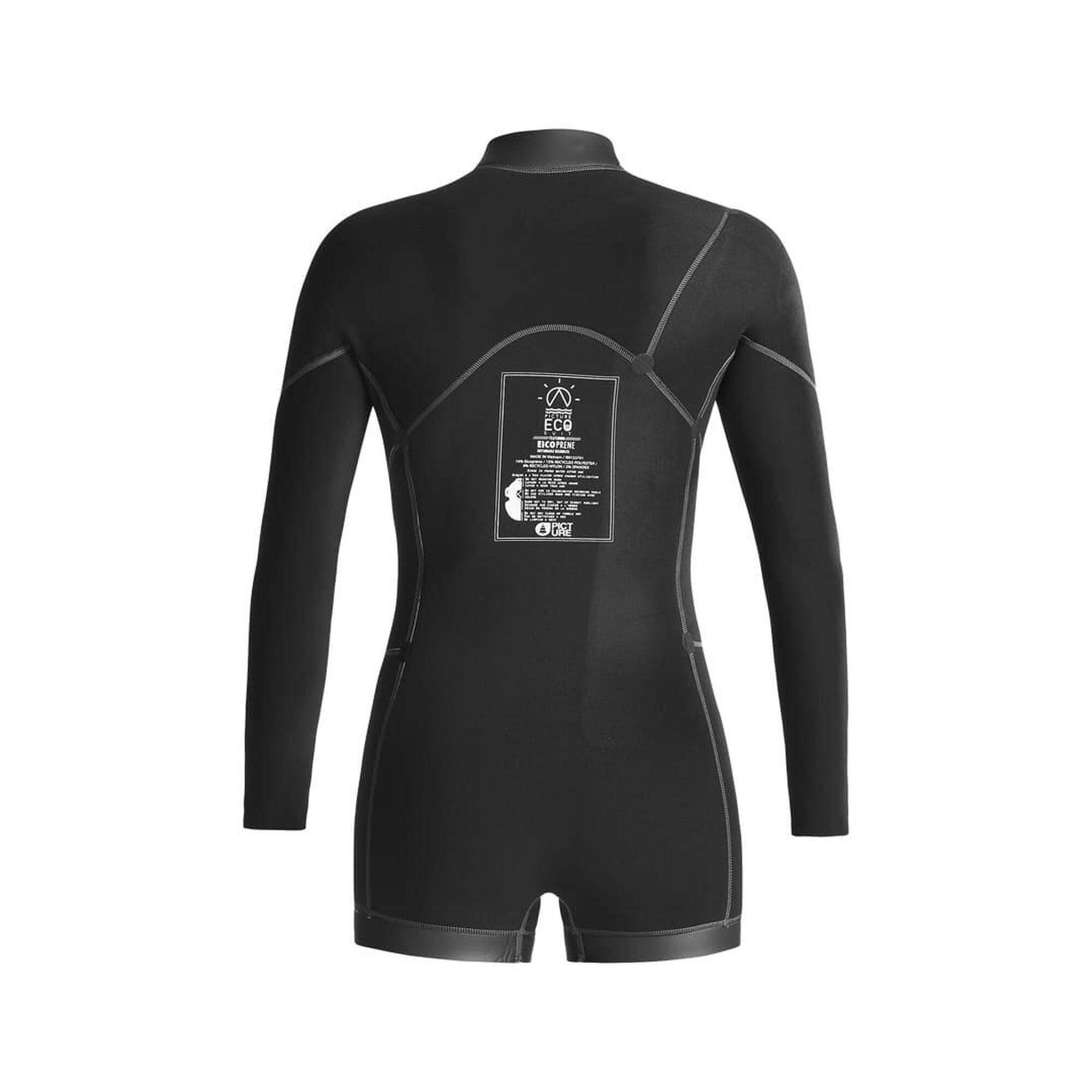 Meta W Ls 2/2Mm Fz Shorty Néoprène Femme