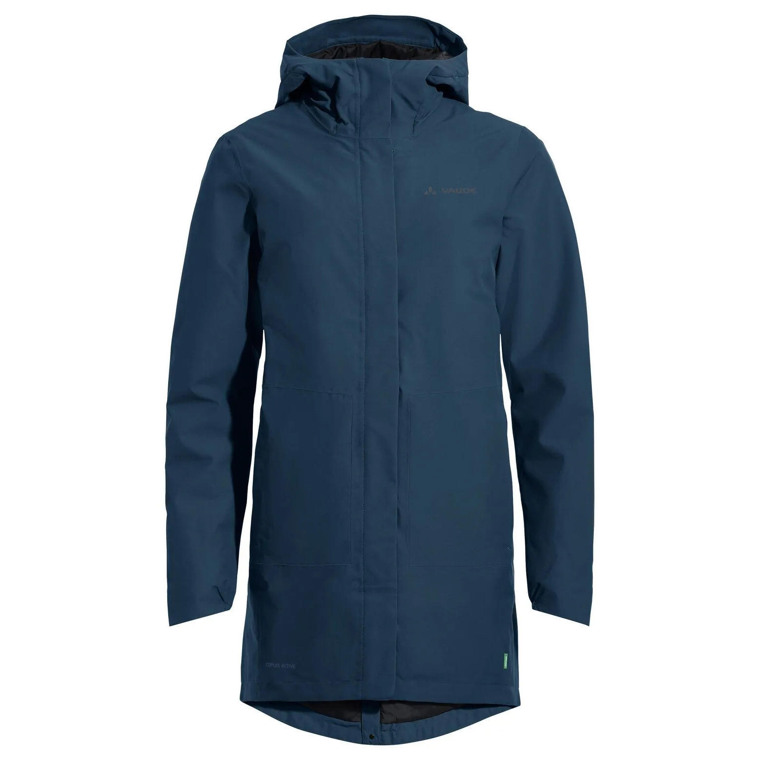 Vaude - Parka À Capuche Femme Vaude Cyclist Ii - Parka - Bleu - 36 Xs - Decathlon