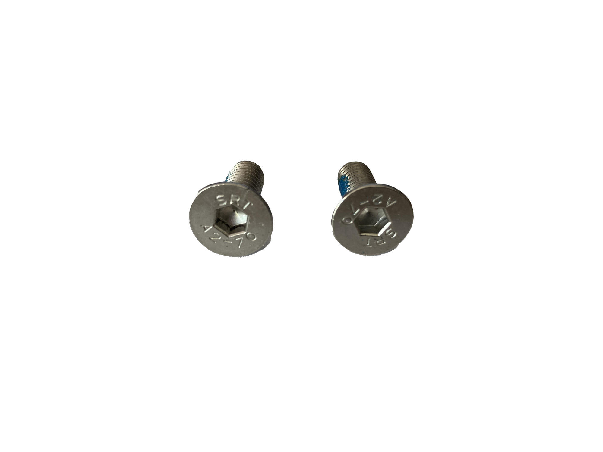 Pletscher Schraube für Krücke Mod. 661 Silber M6 2 Stück 2/4