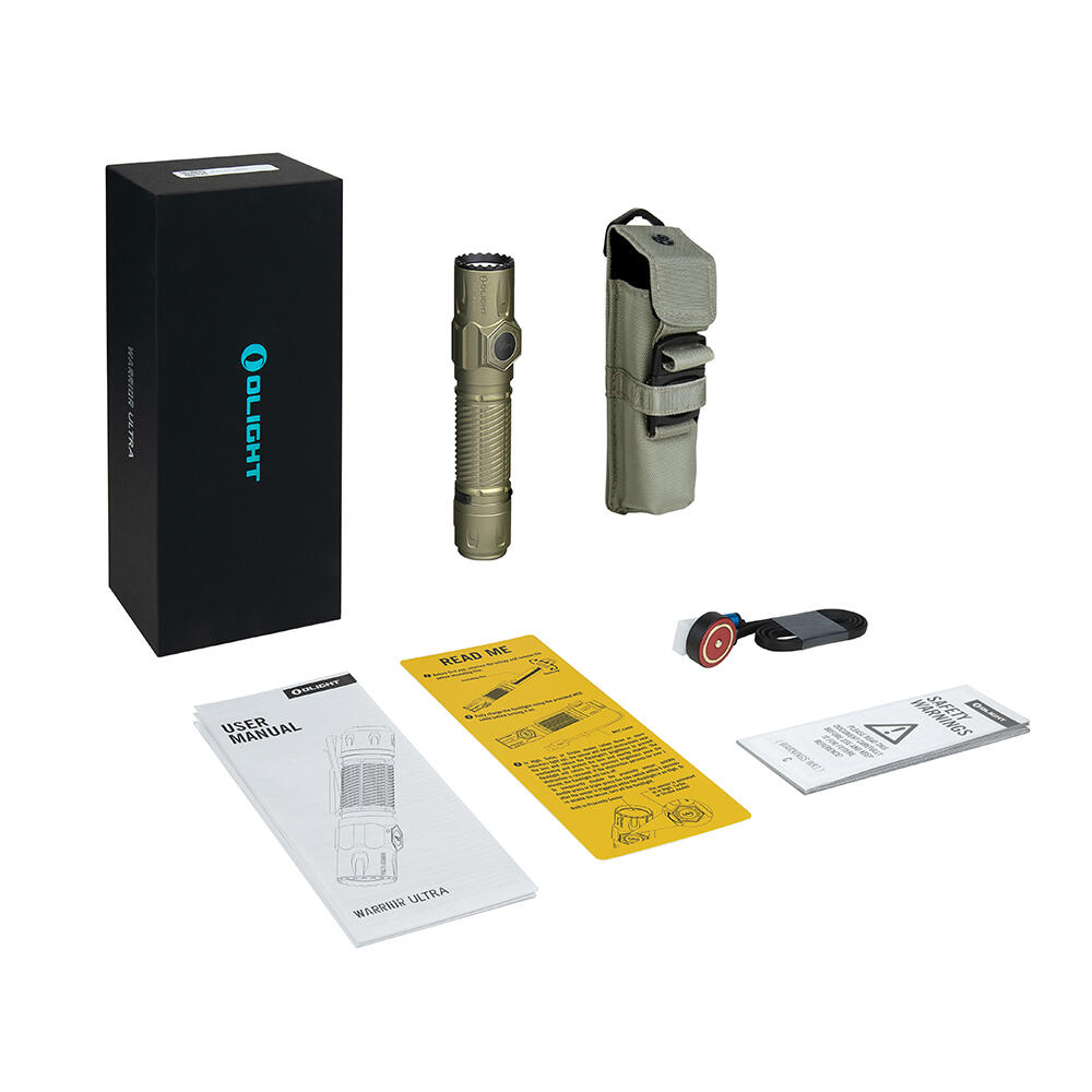 Olight Warrior Ultra Olive Green – lampe 2 500 lm robuste 6/7