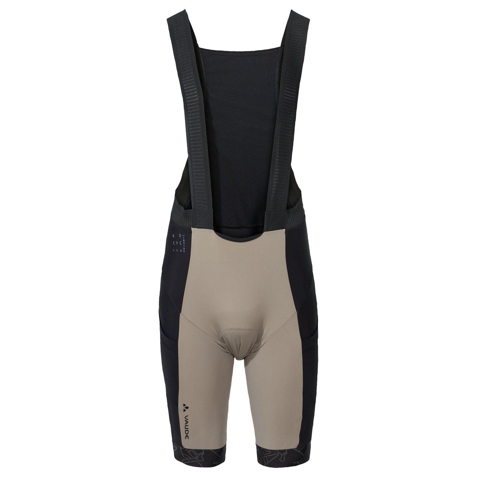 Vaude - Cuissard À Bretelles Vaude Kuro Ii - Cuissard De Vélo - Gris|marron - Decathlon