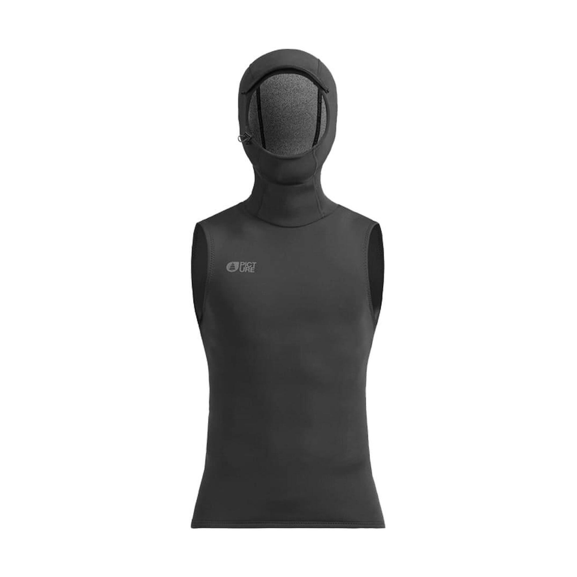 HOOD VEST 1.5MM Top avec Cagoule en Neoprene