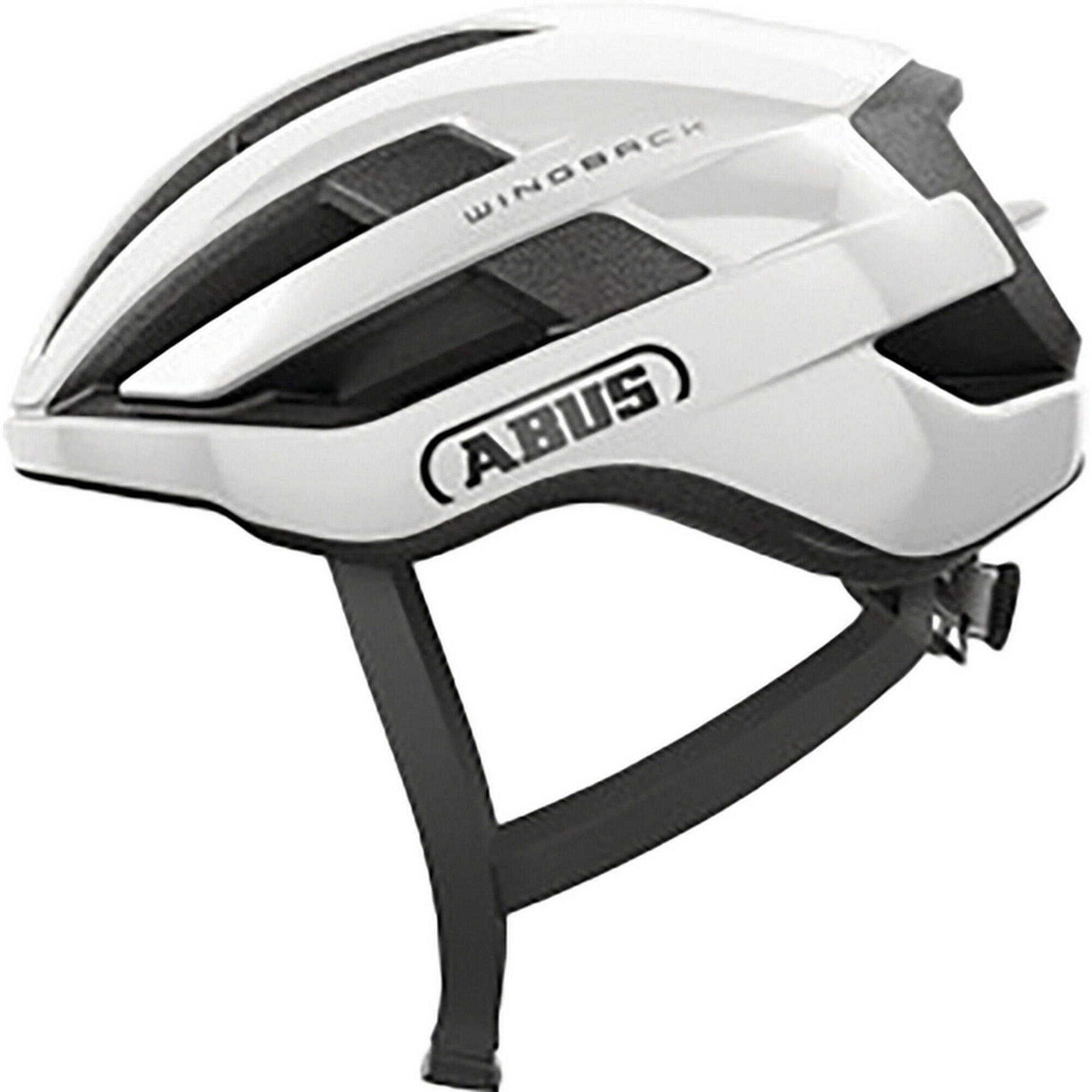 ABUS Kask rowerowy szosowy „WingBack”, biały