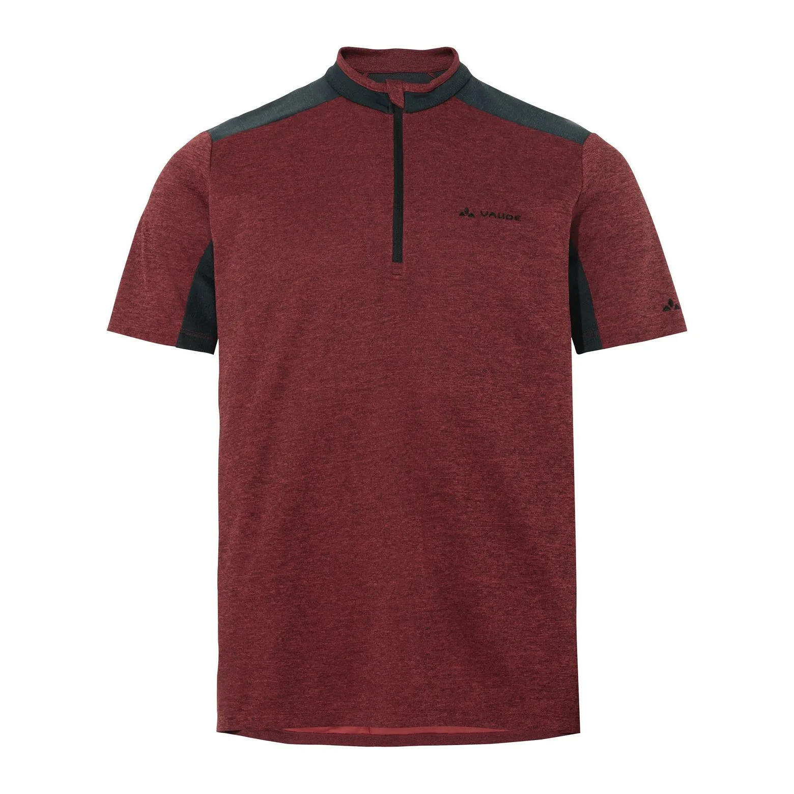 Vaude - Maillot 1/2 Zip Vaude Tamaro Iv - Maillot Manches Courtes - Rose|rouge - 40 M - Decathlon