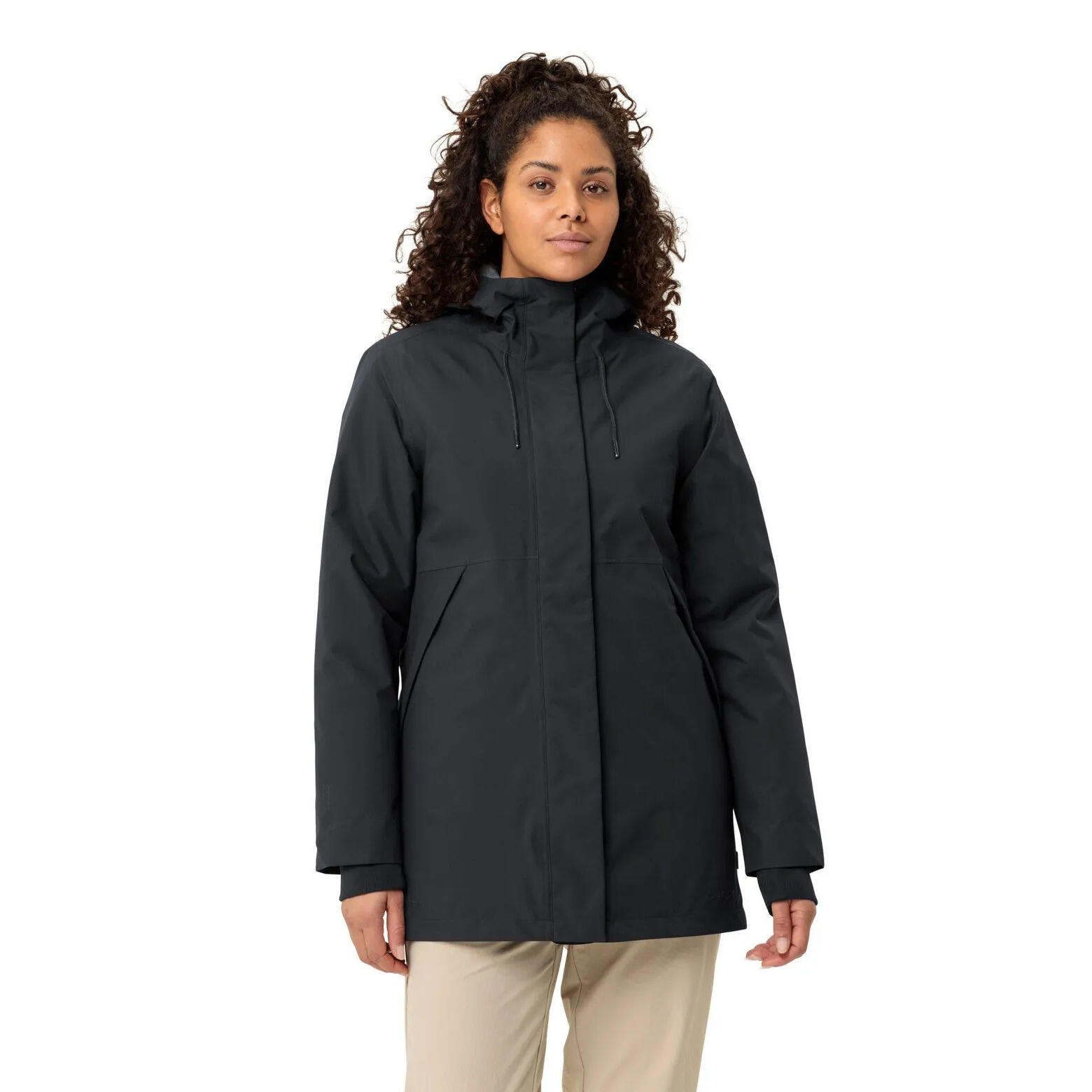 Parka à capuche femme VAUDE Coreway 2/3