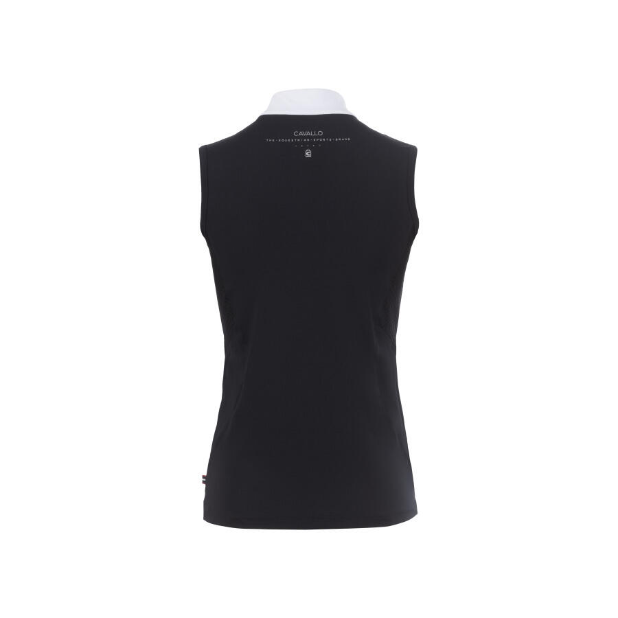 Polo de competición de 1/4 de cremallera para mujer Cavallo 2/2