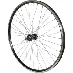 Roue 6 trous arrière alu double paroi 36 rayons moyeu roue libre P2R