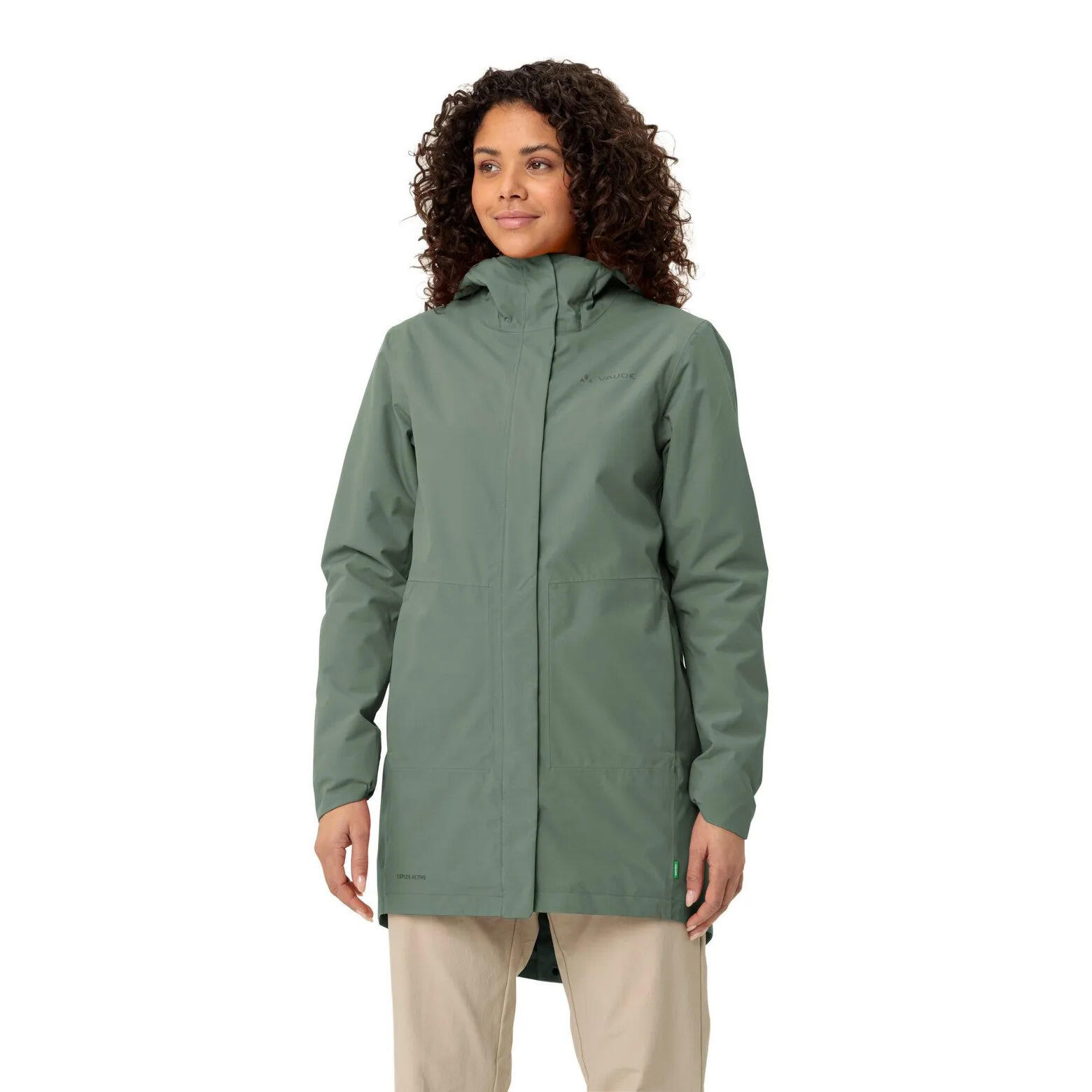 Parka con cappuccio da donna VAUDE Cyclist II 2/3