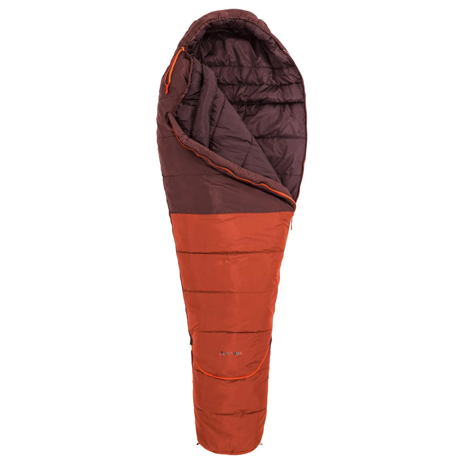 Vaude - Sac De Couchage Ouverture Gauche Vaude Kobel Adjust 500 Ii - Sac De Couchage - Orange|rouge|violet - Taille Unique - Decathlon