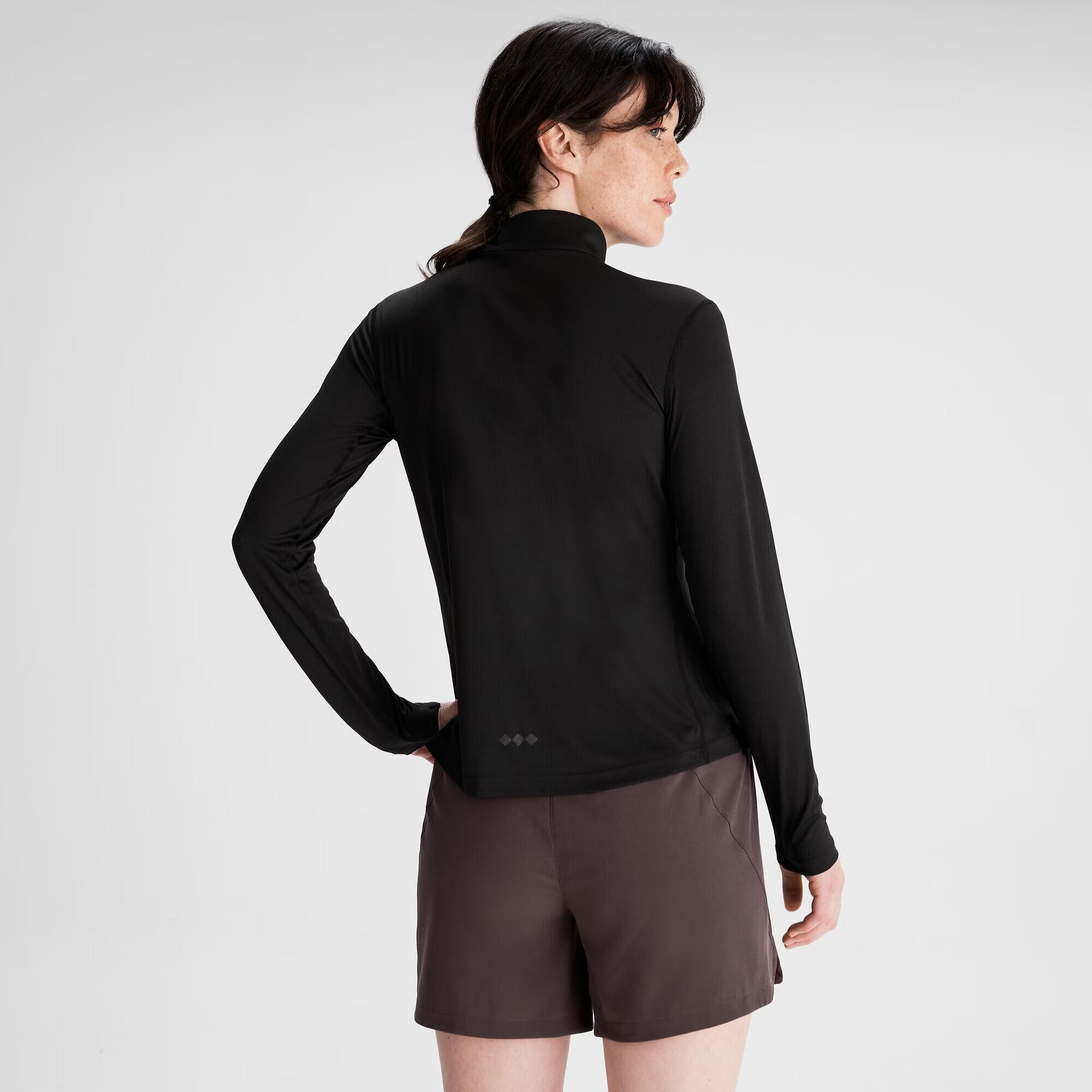 Haut manches longues femme Kathmandu Seeker 1/4 Zip 3/3