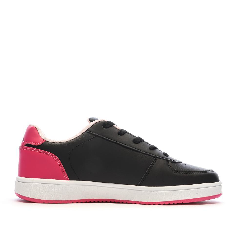 Sneakers Bambina Kappa Malone Stringate Nero/Rosa 2/7