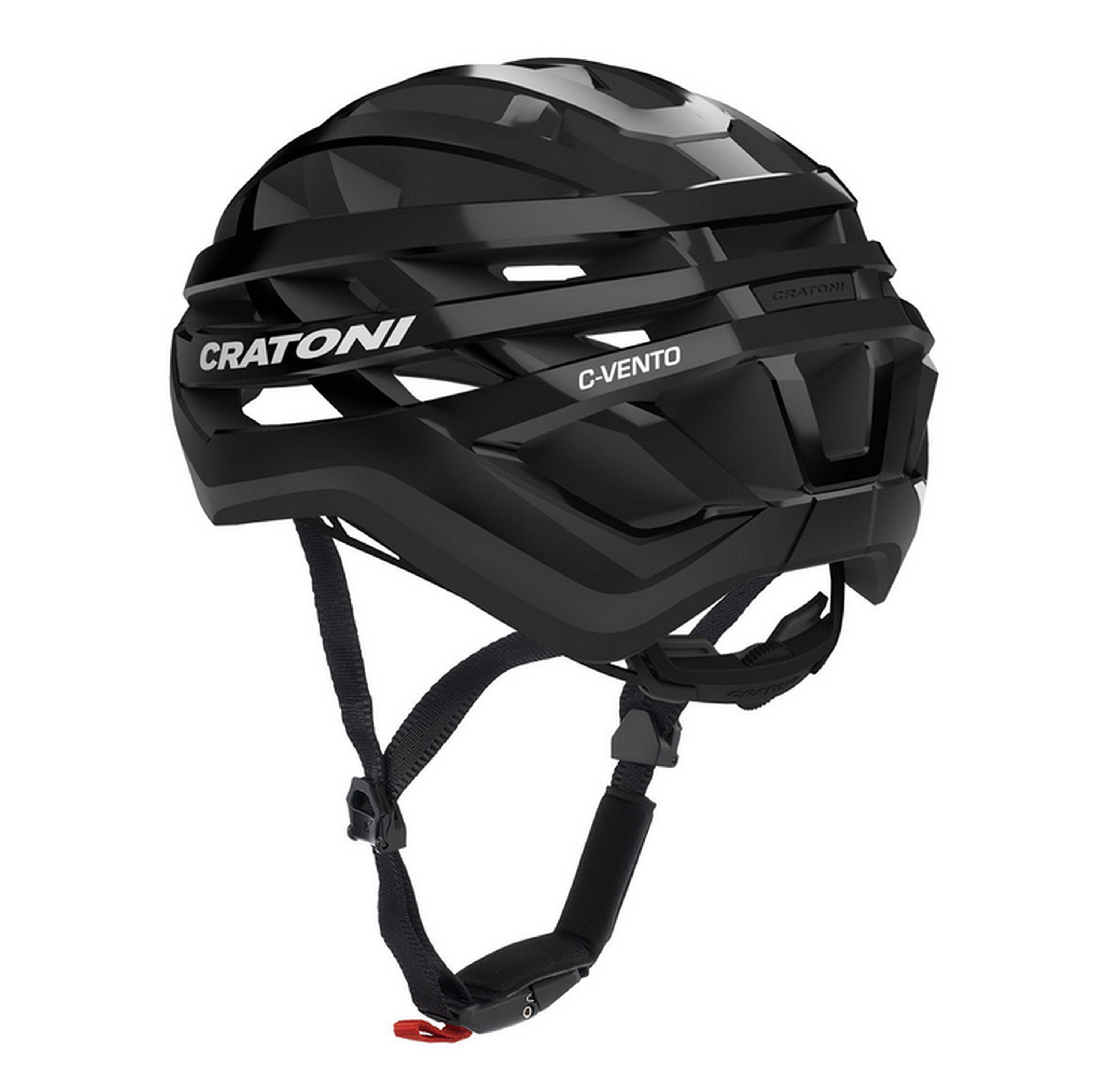 Casque Gravel C-Vento, noir brillant 2/2