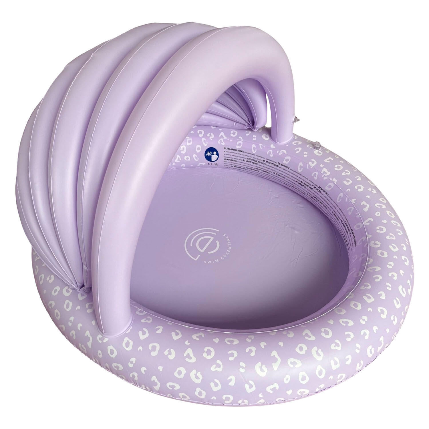 Piscine pour enfants - Lila - Leopard - Ø 100 cm with Canopy 3/4