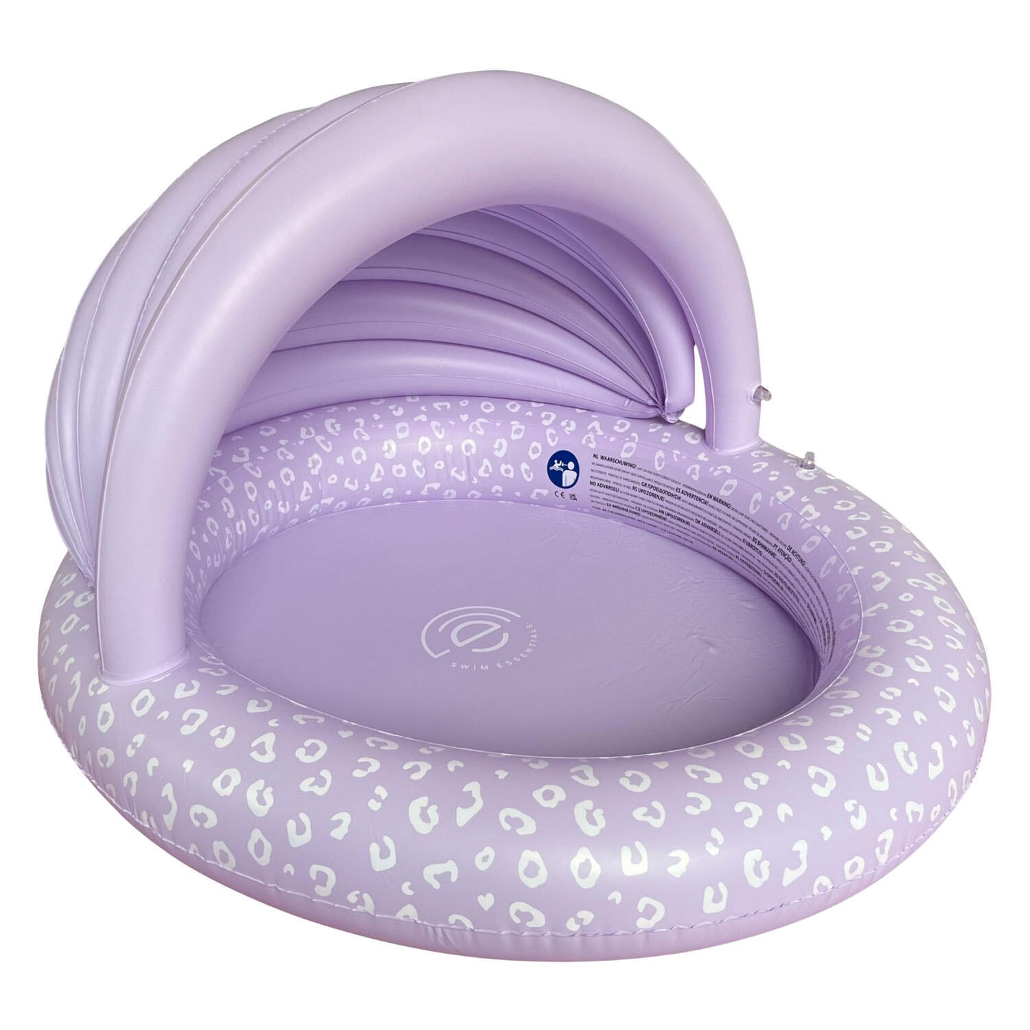 Piscine pour enfants - Lila - Leopard - Ø 100 cm with Canopy 2/4