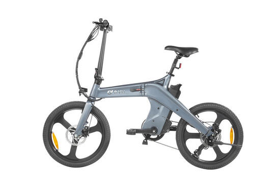 DYU T1 Folding Electric Bike 250 watt motor power top speed 25 km/h