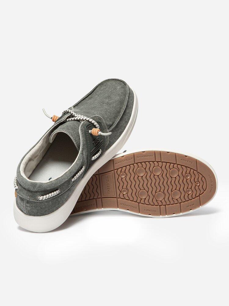Chaussures bateau homme GEOBOAT Vert foncé 4/5
