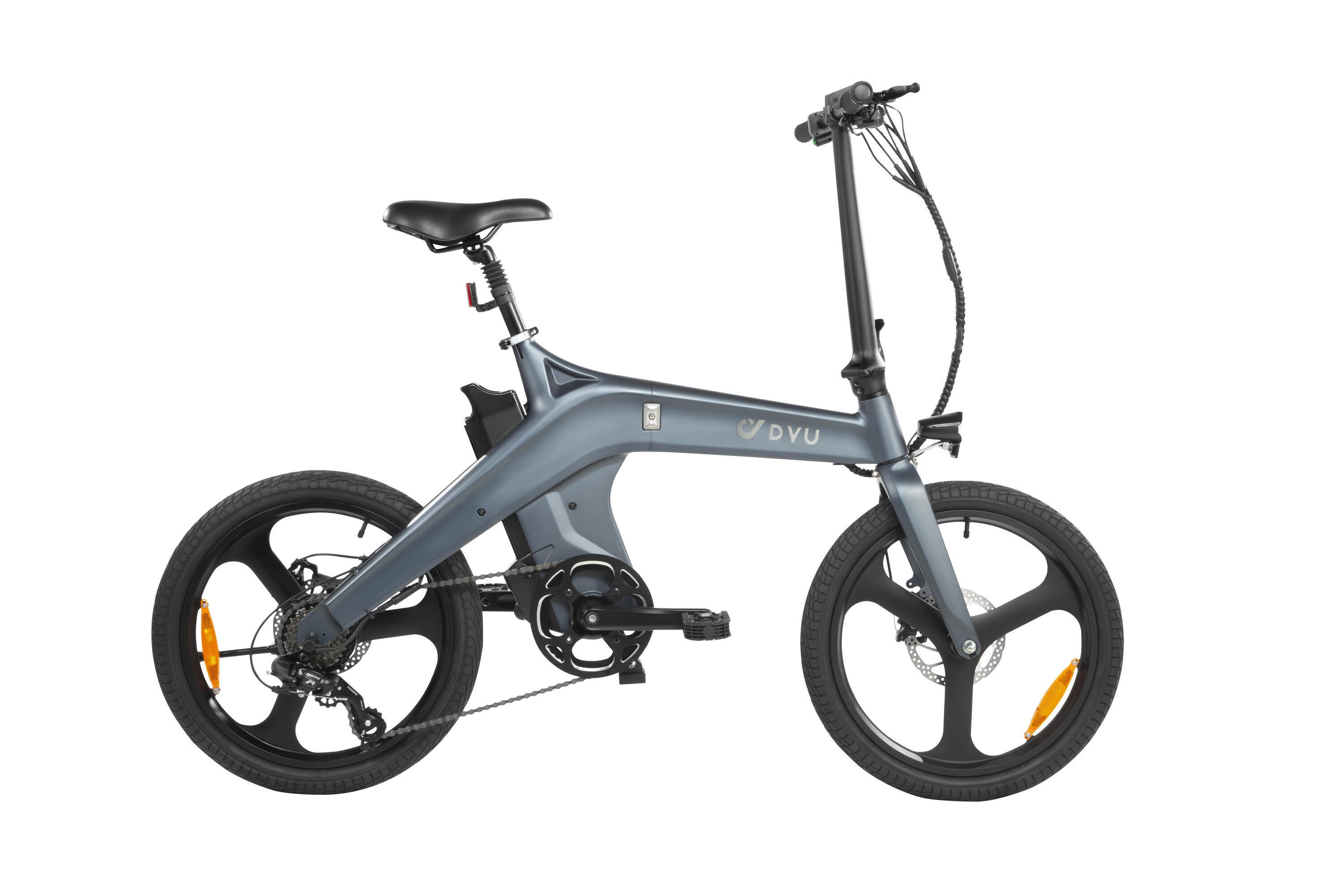 DYU T1 Folding Electric Bike, 250 watt motor power, top speed 25 km/h 2/7