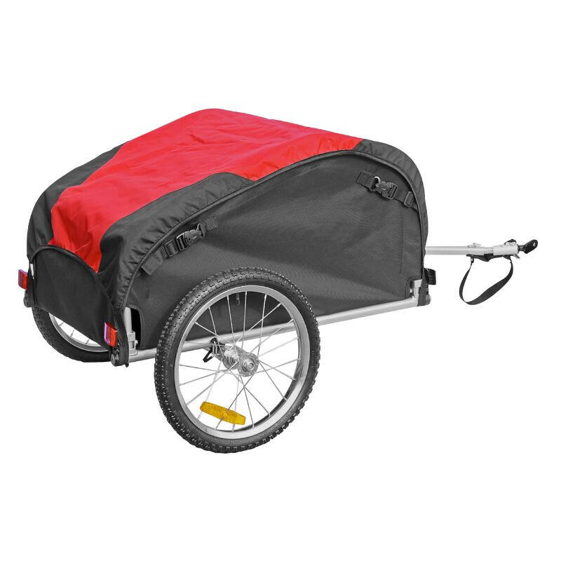 Remorque vélo utilitaire maxi avec fixation axe de roue remorque P2R 3/5