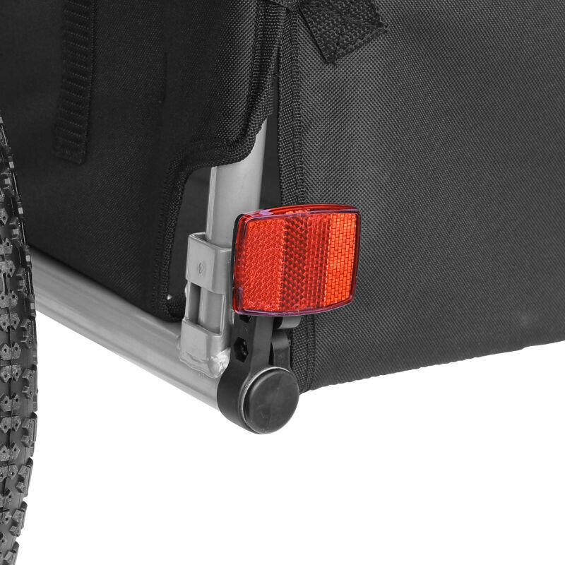 Remorque vélo utilitaire maxi avec fixation axe de roue remorque P2R 5/5