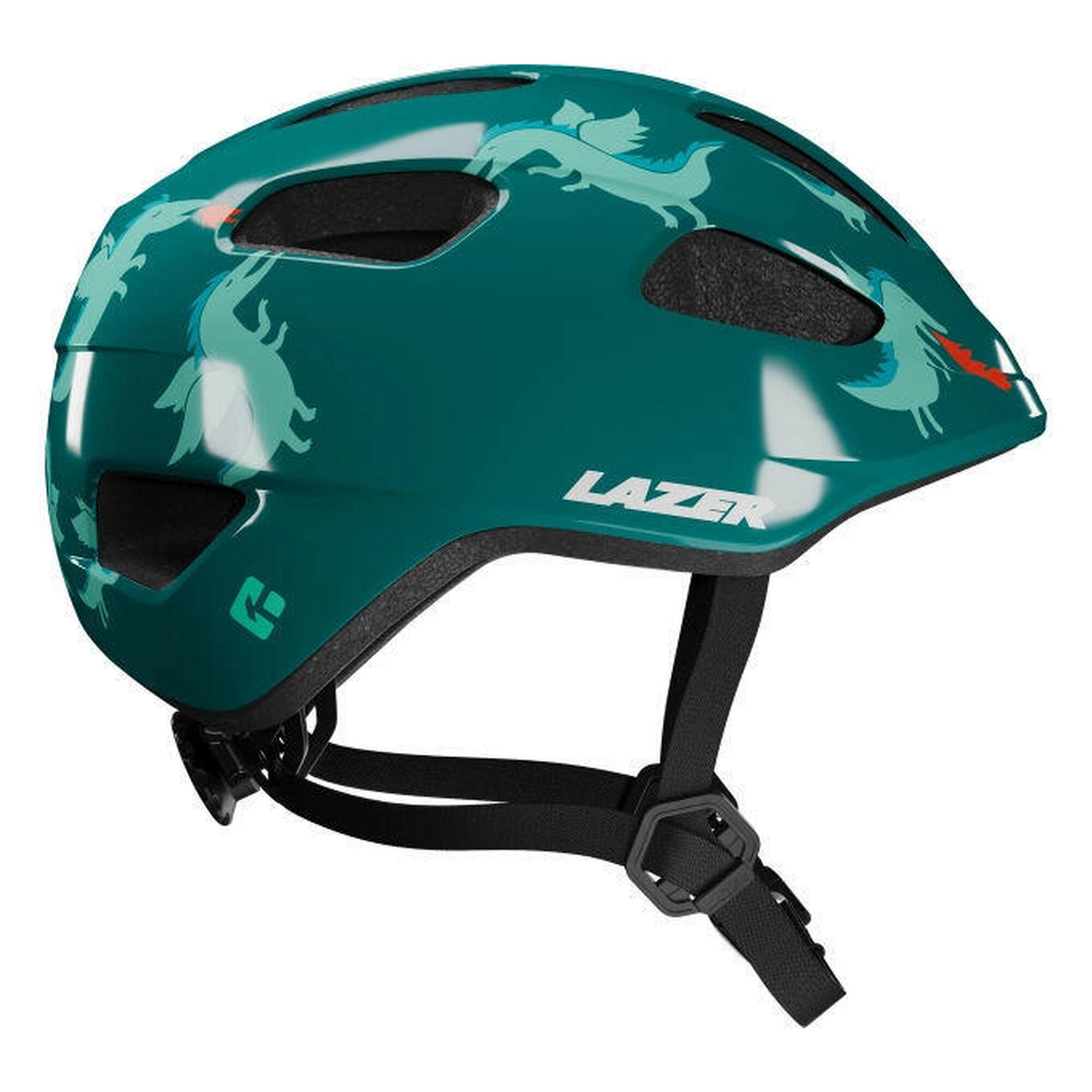 Dziecięcy kask rowerowy Nutz 2.0 KinetiCore, Dragons