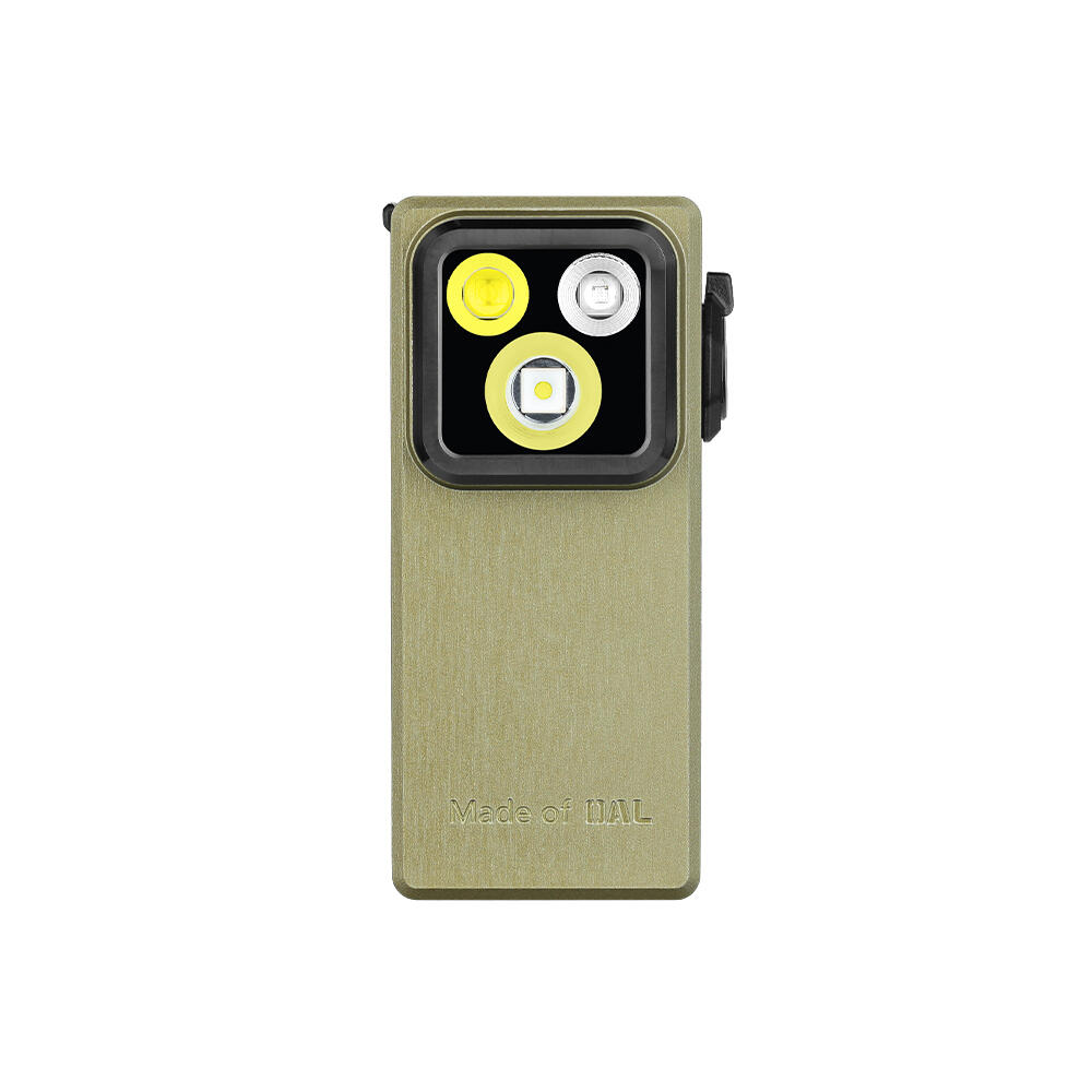 Olight Oclip Ultra Olive Green – torcia EDC ricaricabile compatta 5/7