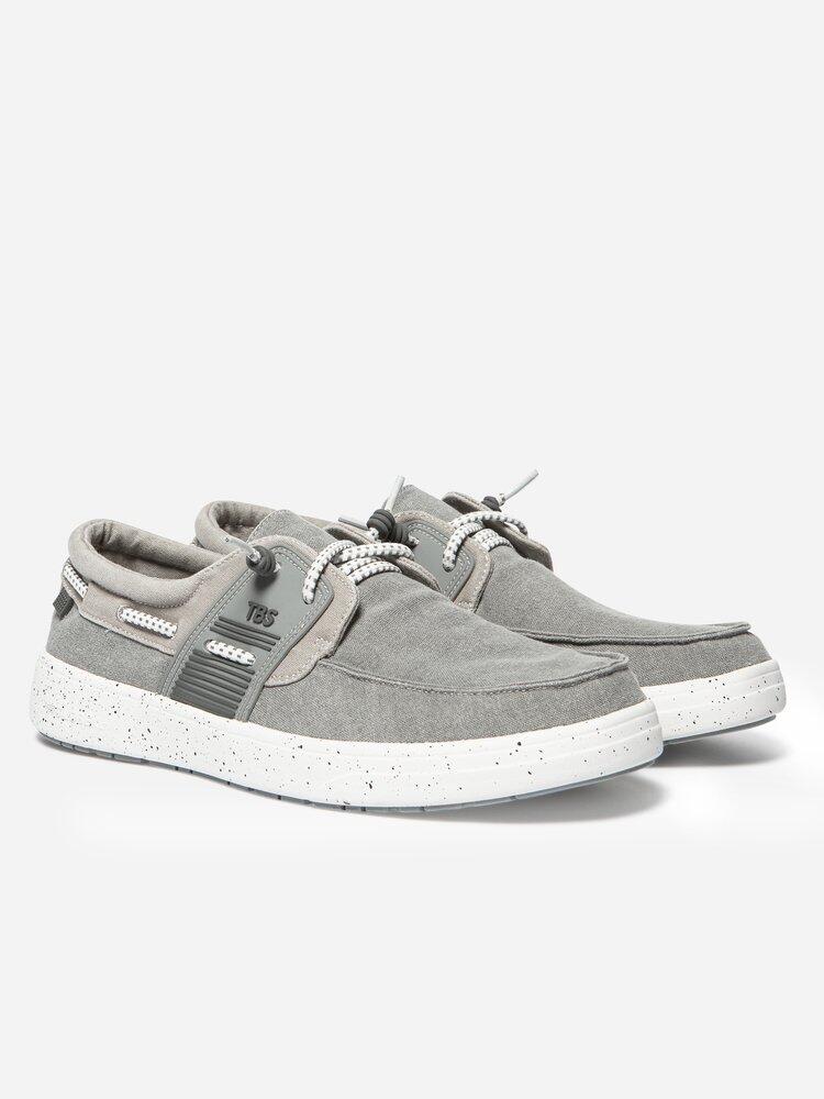 Chaussures bateau homme GEOBOAT gris clair 2/7