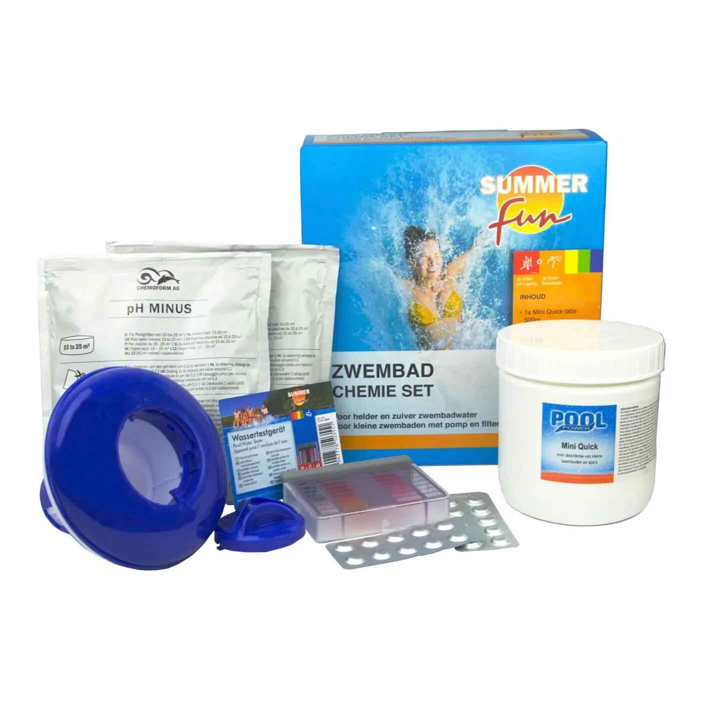 Kit de química para piscina, iniciantes 2/3