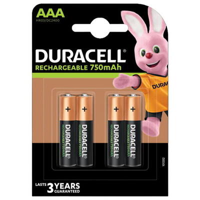 Oplaadbare batterijen duracell lr03