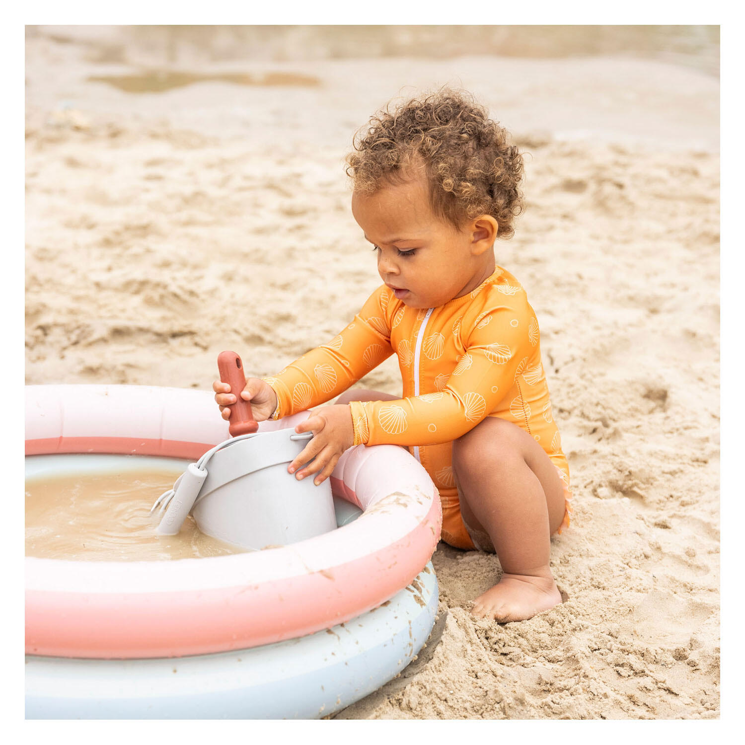 Piscine bébé Swim Essentials Rainbow 15L 2 chambres 4/4
