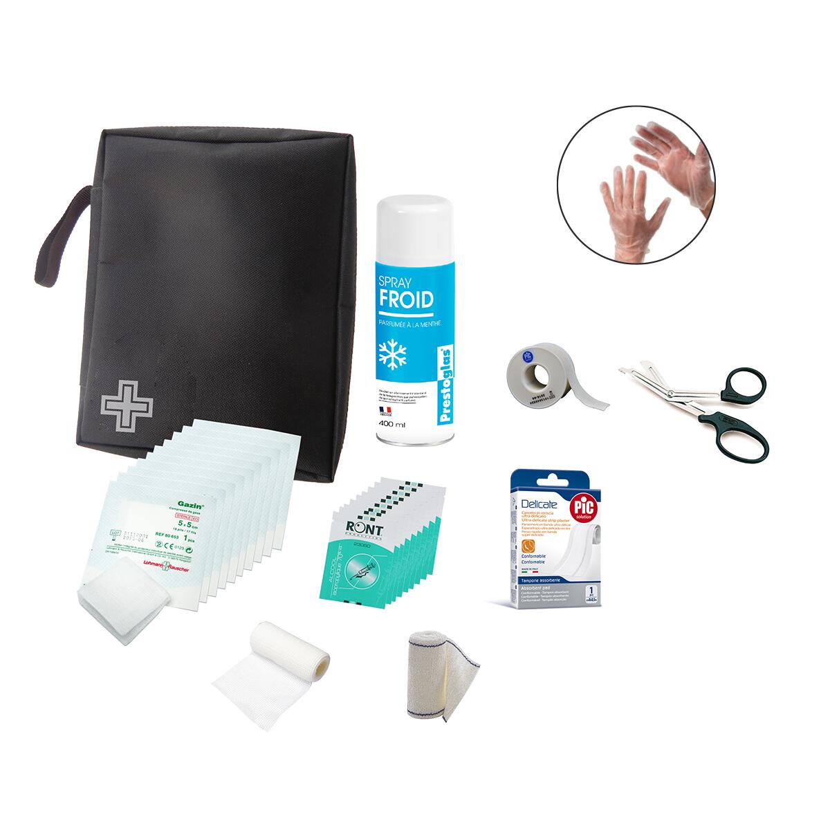 Sporti France - Trousse De Soins Garnie 1er Secours Club - Kit De Survie - Taille Unique - Decathlon