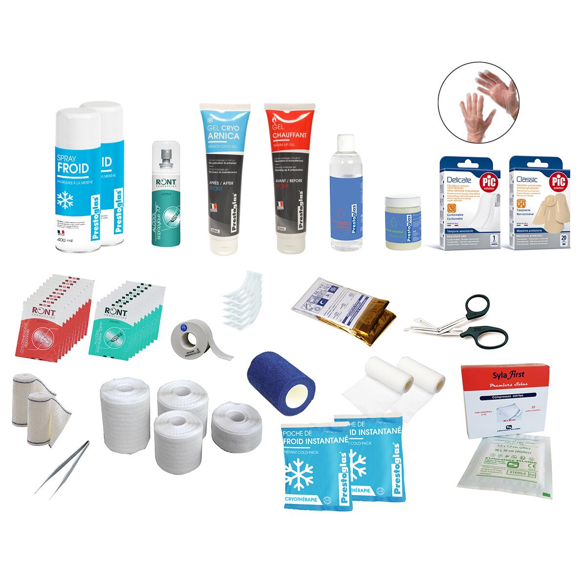 Sporti France - Kit Soigneur Pro - Spray Froid - No Size - Decathlon