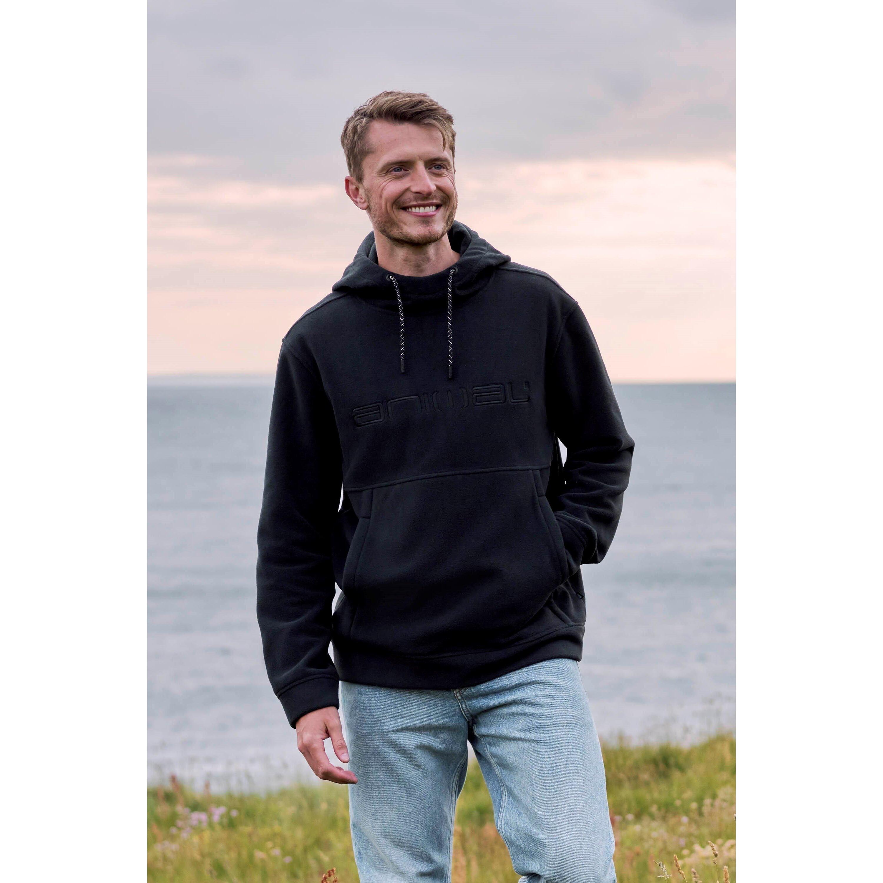 Animal Mens Louis Fleece Hoodie