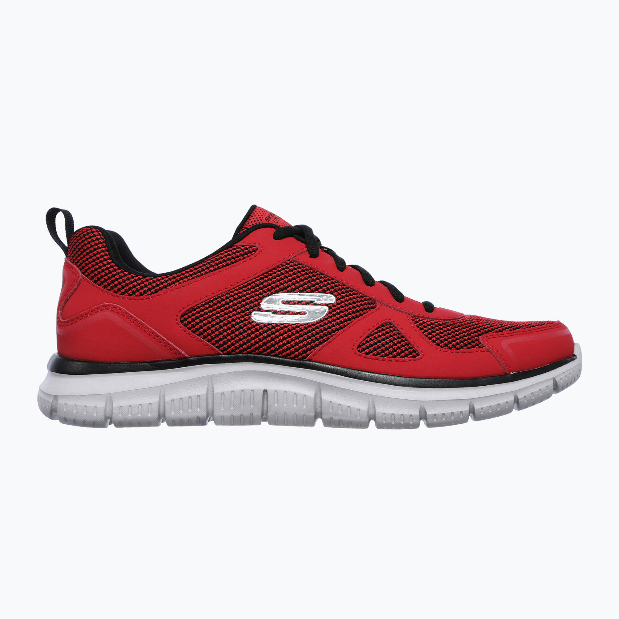 Skechers - Chaussures Homme Skechers Track Bucolo - Baskets - Rouge - 45 - Decathlon