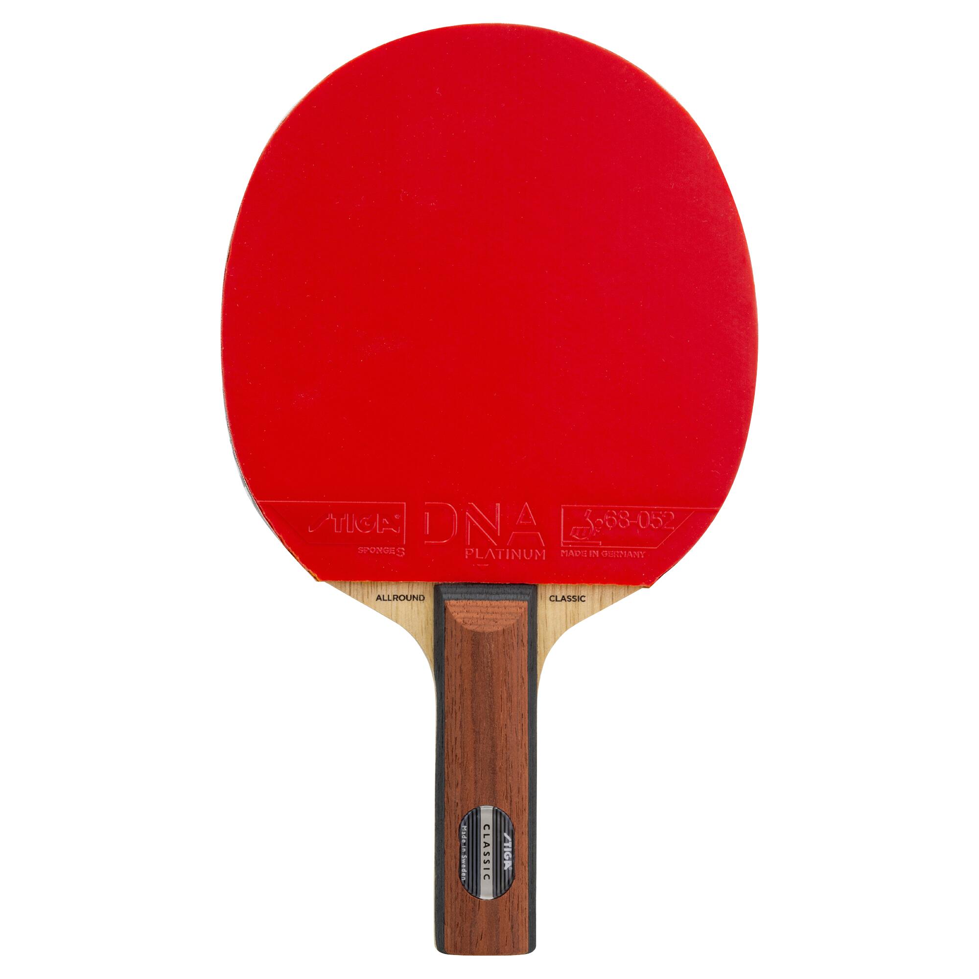 STIGA Racchetta da ping pong preincollata STIGA control, livello 3 – Platinum