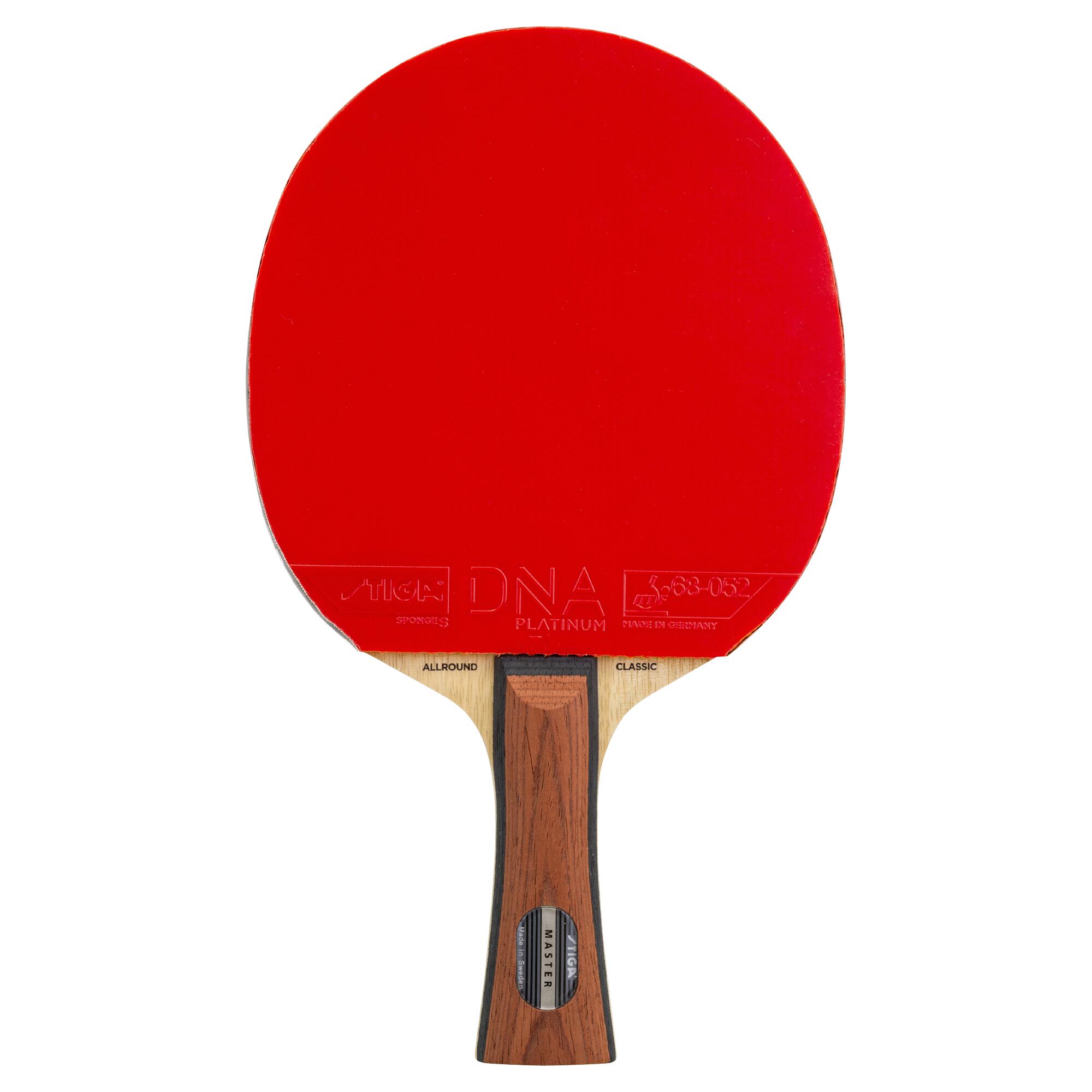Raquete de tênis de mesa pré-colada STIGA Controle, nível 3 – Platinum 1/2