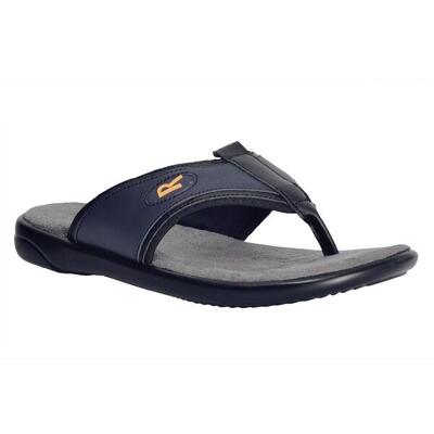 Heren travis sandalen (marine/grijs)