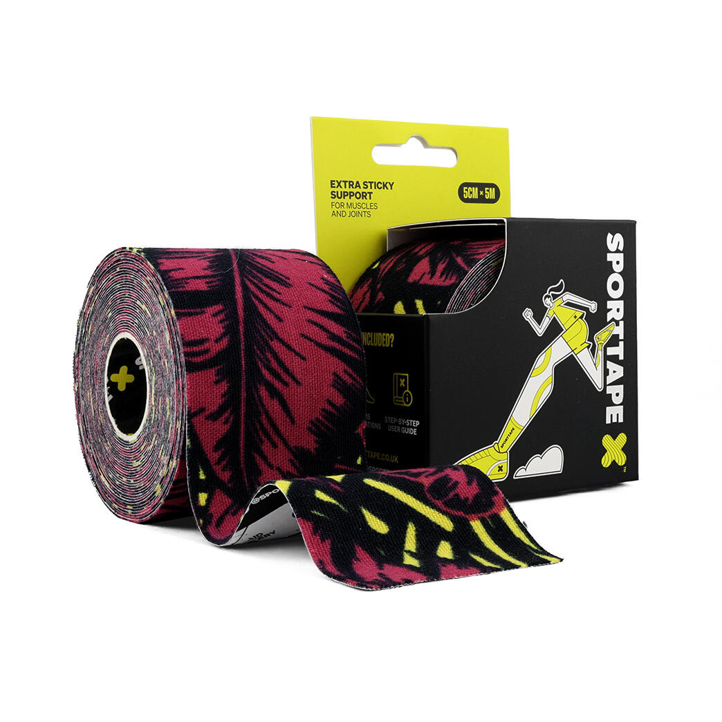 SPORTTAPE KINESIOLOGY TAPE - 5CM x 5M - WILD
