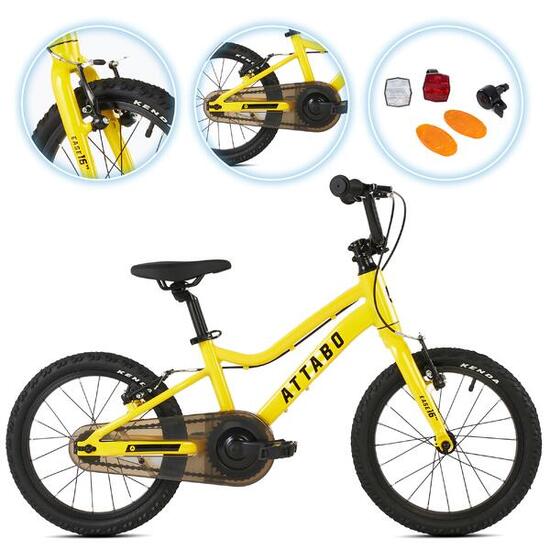 Rower dziecięcy ATTABO EASE 16" 7,3 kg