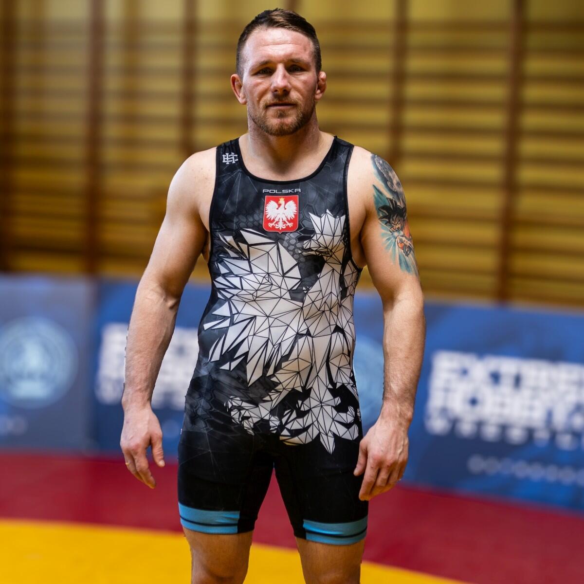 Maillot de lutte pour hommes EXTREME HOBBY POLSKA CAMO 2/7