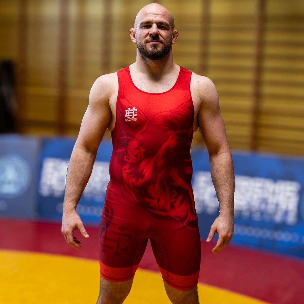 Débardeur De Lutte BRUTE - Bleu/Vert - Jeune - Taille S (YS) - Tenue Sport Combat