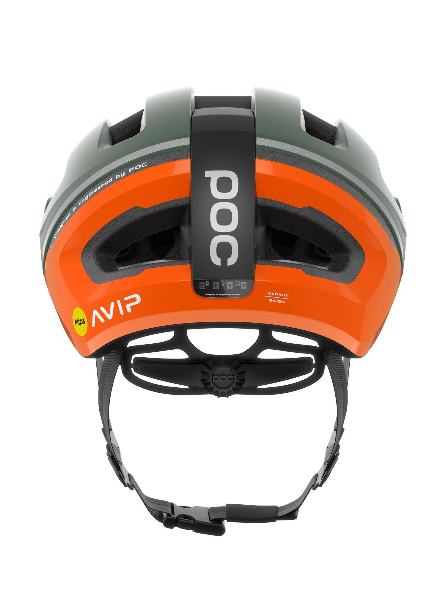 Casca ciclism - Omne Beacon Mips - Fluorescent Orange AVIP I Epidote Green Matt 5/5