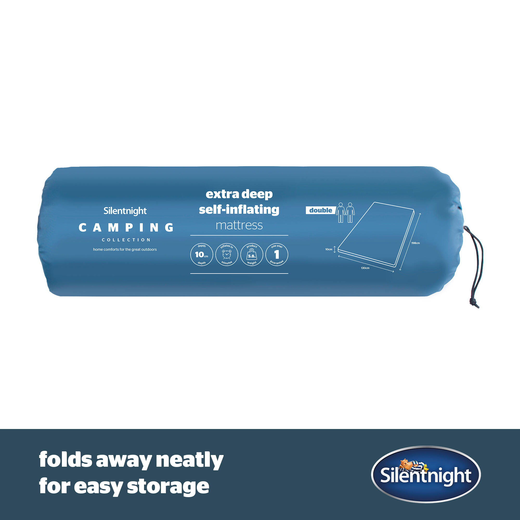Camping Collection Self Inflating Mattress - Double 6/7
