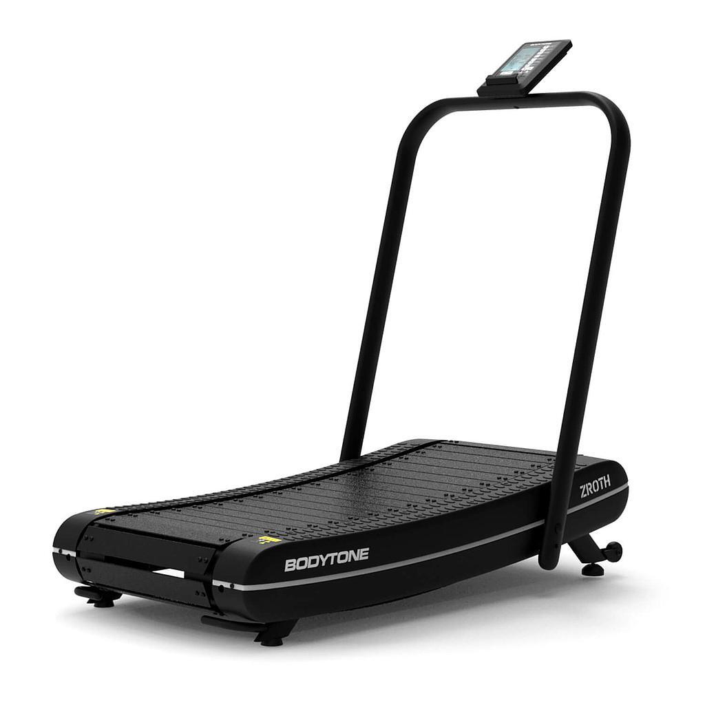 BODYTONE Cinta de Correr Curva Plegable. Bluetooth con Apps. Sin Motor. 0 Consumo ZROTH