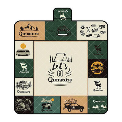 Qunature picknickkleed waterdichte reismat 200x200 cm