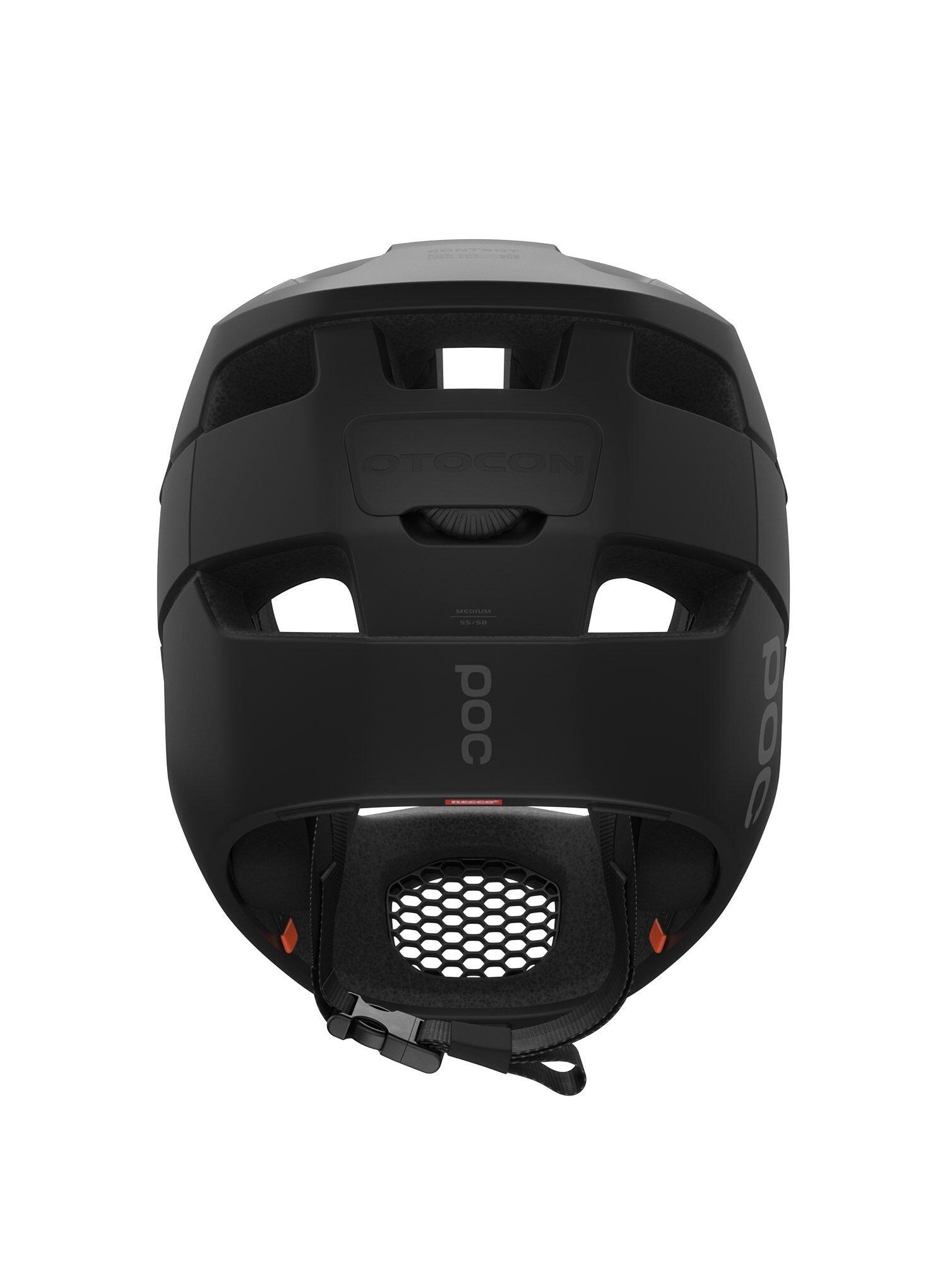 Casque enduro POC Otocon - uranium noir mat 3/4