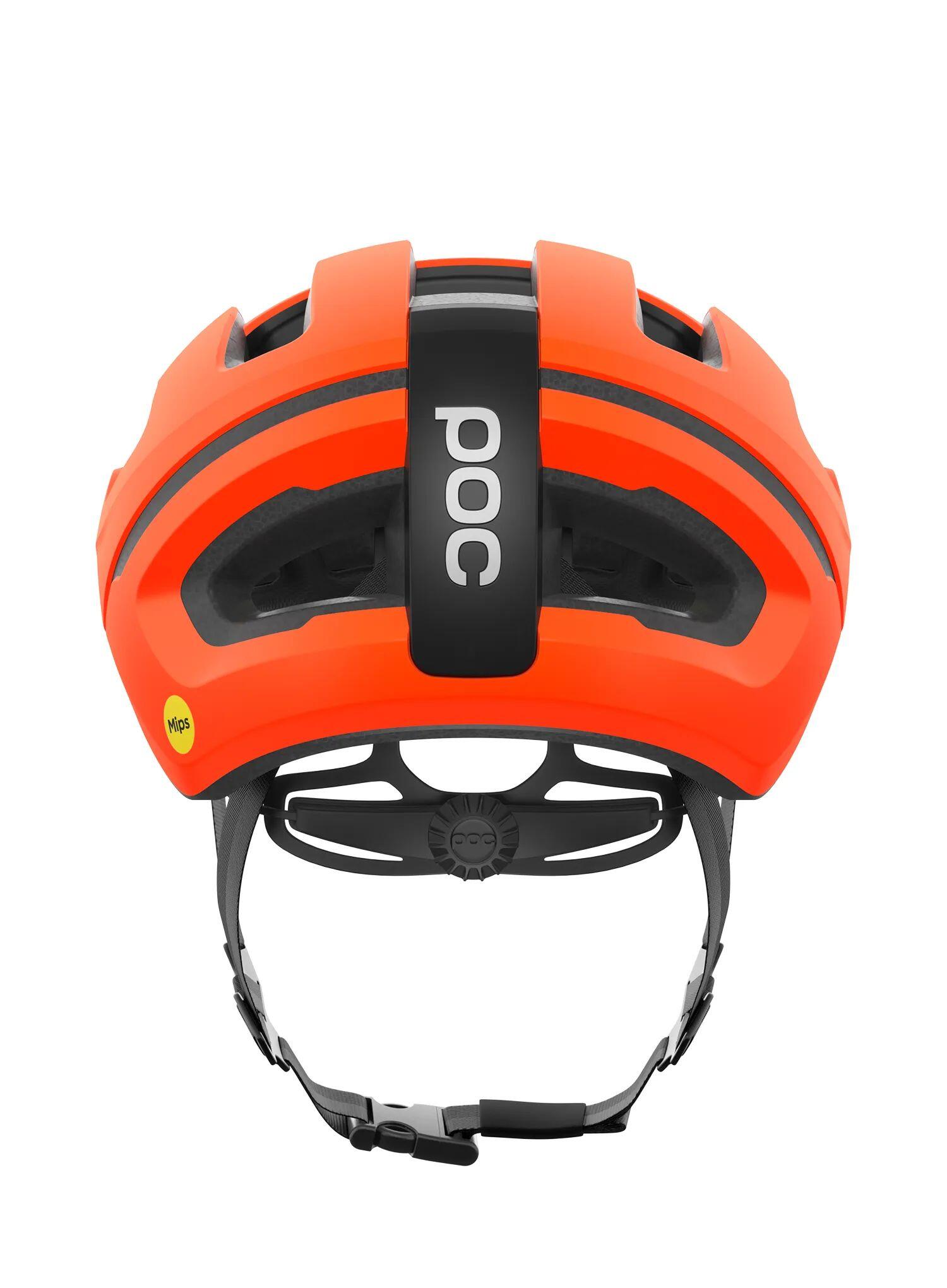 Fietshelm POC Omne Air MIPS - Fluorescent Oranje Matt 4/4