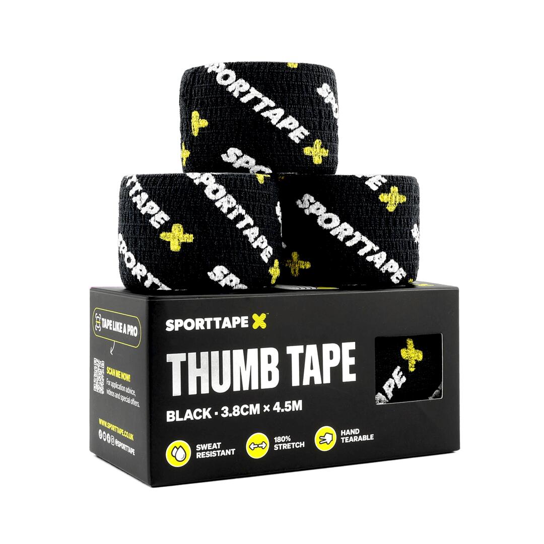 WEIGHTLIFTING THUMB TAPE x BLACK PACK OF