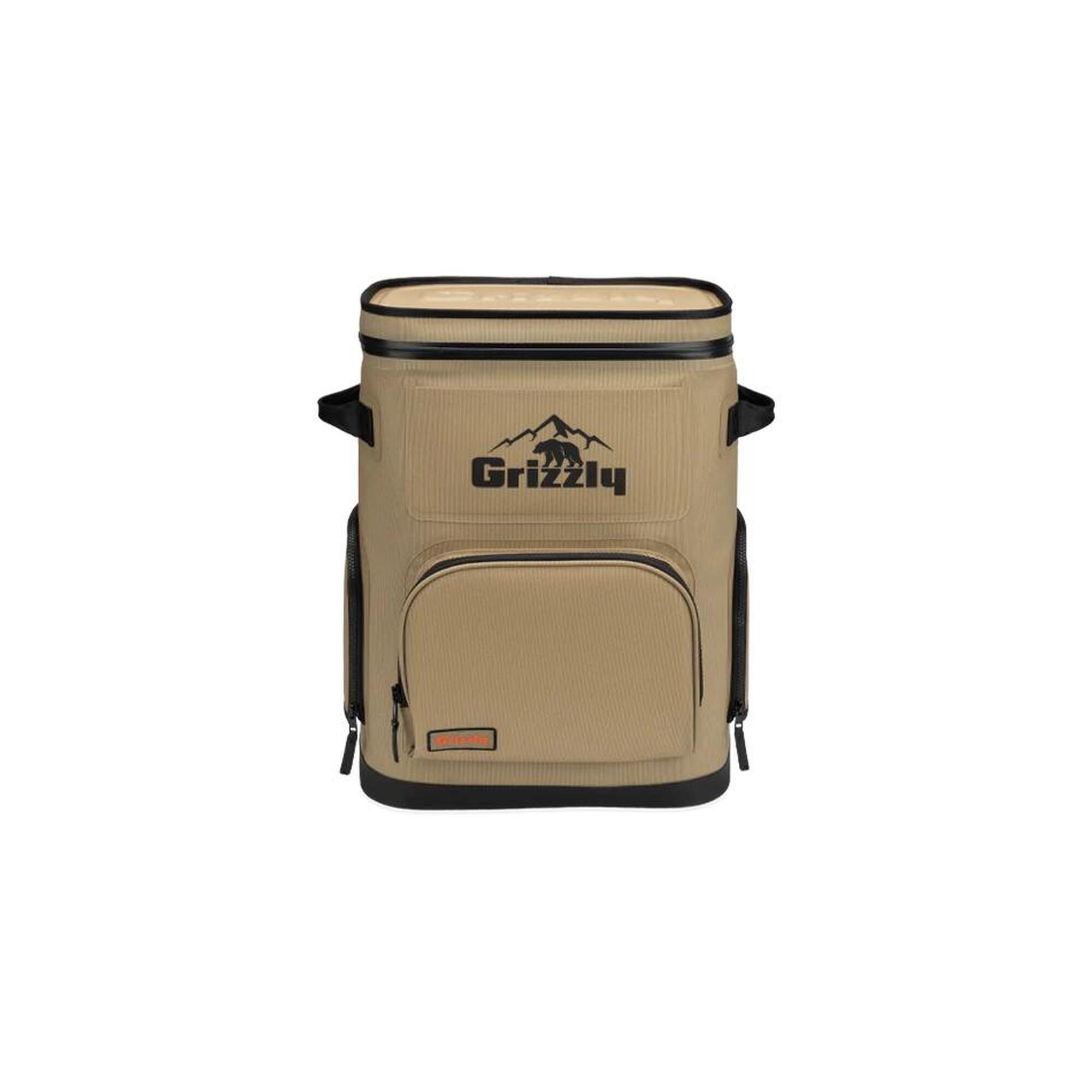 Grizzly - Glacière / Sac À Dos Souple Drifter 24 L - Glacière - Beige - 24 L - Decathlon